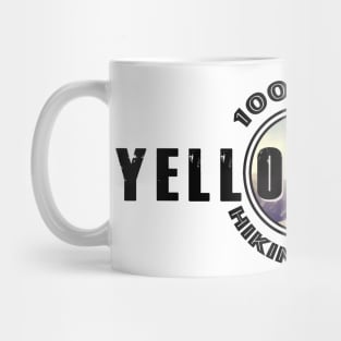 100 MILE HIKING CLUB Yellowstone National Park - backcountry hiking Mug